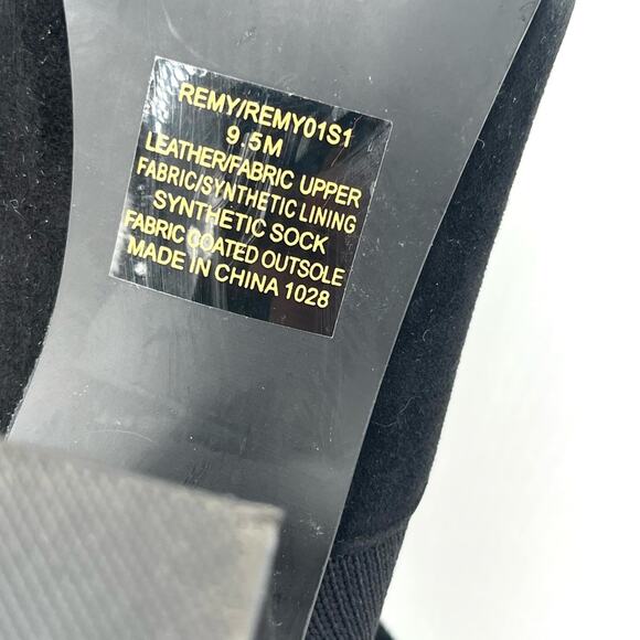 Steve Madden Remy sock boots Chelsea ankle booties suede Sz 9 Motorcycle Y2K - Picture 7 of 11